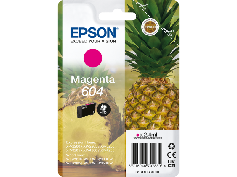 Epson Tintenpatrone 604 XP-2205 Magenta Epson Tintenpatrone 604 XP-2205 Magenta