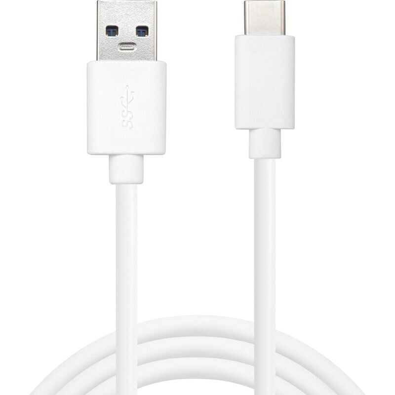 USB-C an USB-A Kabel Sandberg 1 m weiß USB-C an USB-A Kabel Sandberg 1 m weiß
