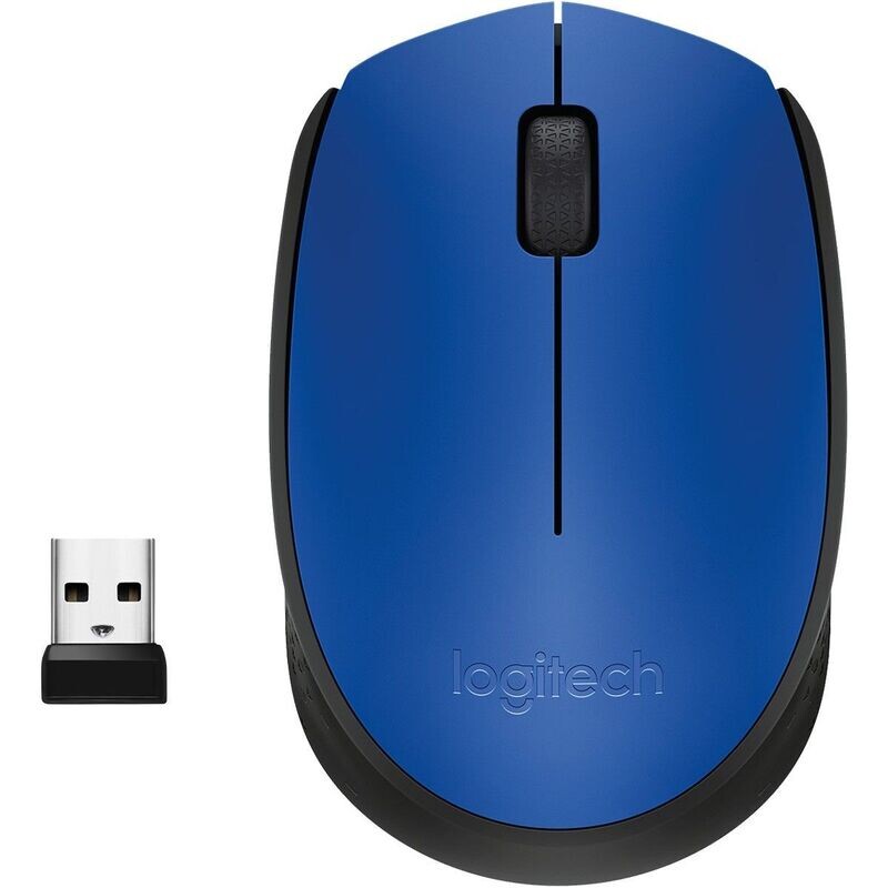 Logitech Maus M171 Wireless Blue Logitech Maus M171 Wireless Blue