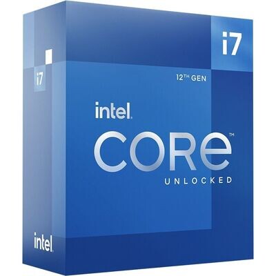 Intel Core i7 12700K So. 1700 Boxed (12x 3,6 GHz) GEN 12