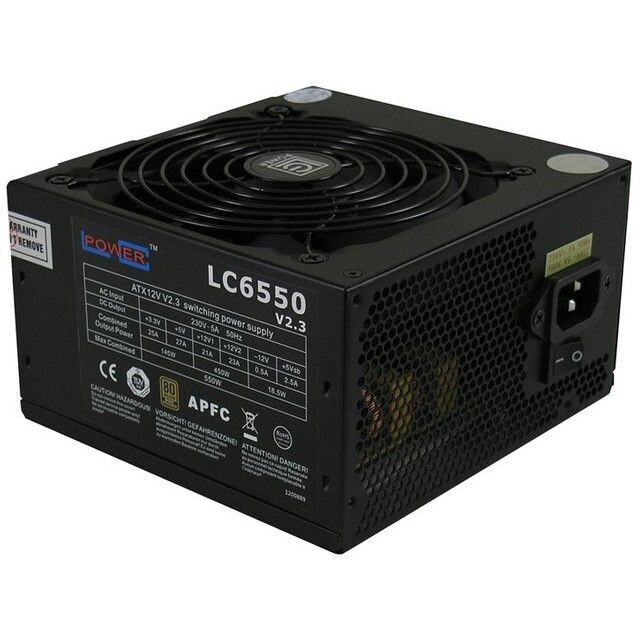 550 W Netzteil LC-Power LC6550 V2.3 Super Leise! 80+ Bronze