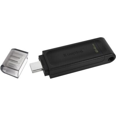 64 GB USB-C Stick Kingston Data Traveler 70 USB 3.2 Gen 1