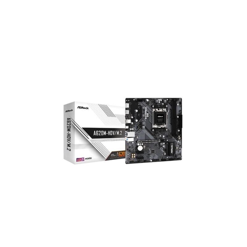ASRock Mainboard A620M-HDV/M.2 So. AM5 ASRock Mainboard A620M-HDV/M.2 So. AM5