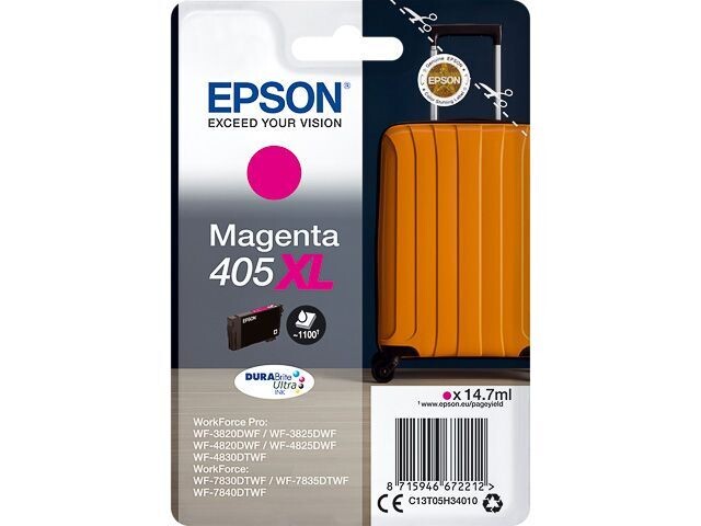 Epson Tintenpatrone 405XL WF-7840 Magenta Epson Tintenpatrone 405XL WF-7840 Magenta