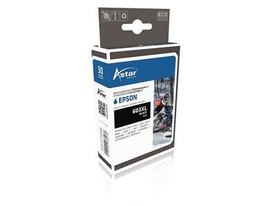 Astar Tintenpatrone für Epson 603XL XP-2100 Black