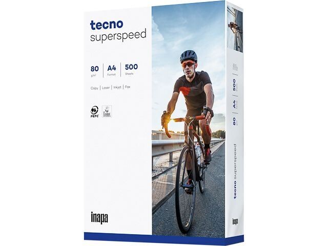 TECNO Superspeed Multifunktionspapier DIN A4 80 g 500 Blatt