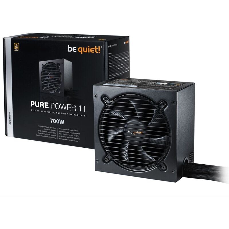 700 W Netzteil Be Quiet Pure Power 11 80+ Gold Super Leise! 700 W Netzteil Be Quiet Pure Power 11 80+ Gold Super Leise!