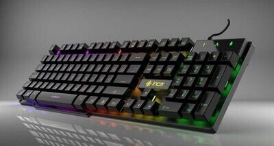 INCA Gaming Tastatur IKG-446 RGB Schwarz
