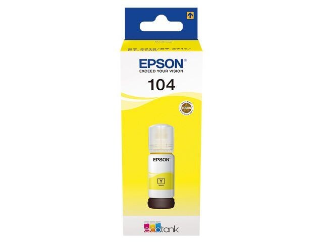 Epson 104 Tintenflasche für EcoTank Yellow Epson 104 Tintenflasche für EcoTank Yellow