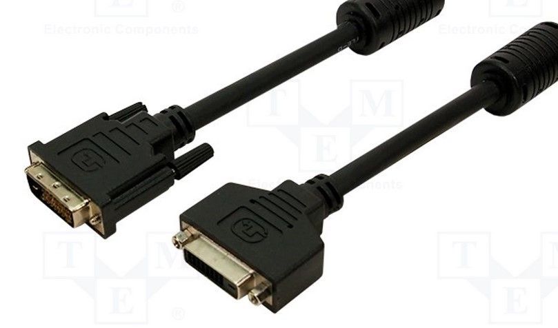DVI-D 24-+1  Verlängerungskabel 3 m