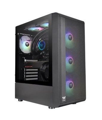 Miditower Thermaltake S200 TG ARGB Schwarz o.NT Miditower Thermaltake S200 TG ARGB Schwarz o.NT