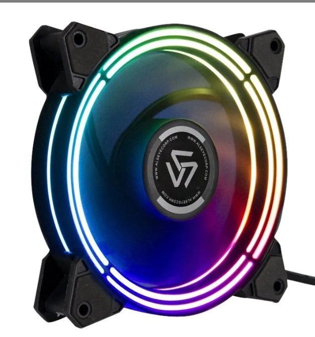 Inter-Tech 120 mm Gehäuse Lüfter ALSEYE HALO 3.0 RGB (nur als Erweiterung für HALO 3.0 Fan Set) Inter-Tech 120 mm Gehäuse Lüfter ALSEYE HALO 3.0 RGB (nur als Erweiterung für HALO 3.0 Fan Set)