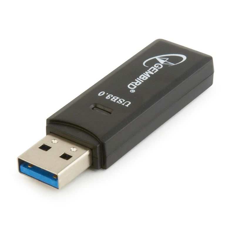 Gembird SD & Mikro SD CardReader USB 3.0 Extern Schwarz Gembird SD & Mikro SD CardReader USB 3.0 Extern Schwarz