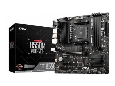 MSI  Mainboard B550M PRO-VDH So. AM4