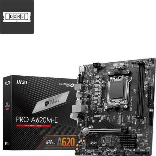 MSI Mainboard A620M-E Pro So. AM5 MSI Mainboard A620M-E Pro So. AM5