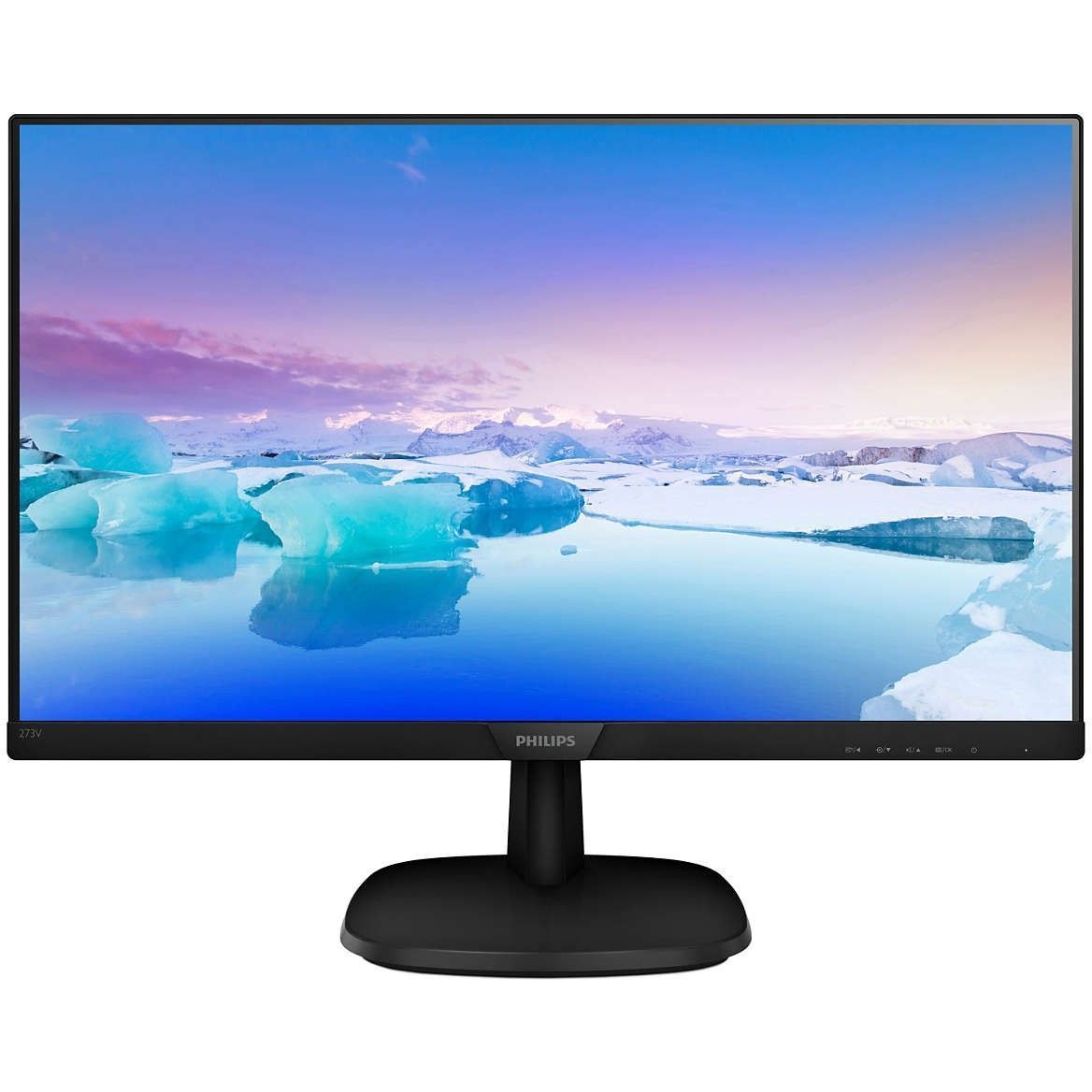 68,6 cm (27") Monitor Philips V-Line Black 75 Hz  Lautsprecher