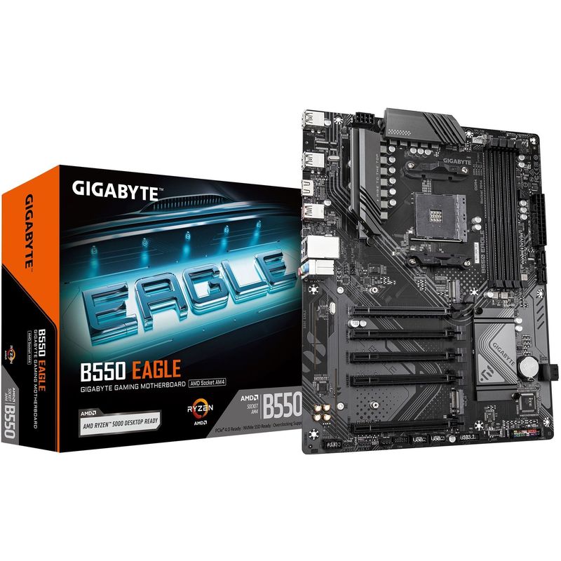 Gigabyte B550 Eagle Gaming Motherboard So. AM4 Gigabyte B550 Eagle Gaming Motherboard So. AM4