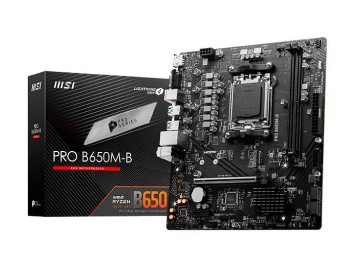 MSI Mainboard PRO B650M-B So. AM5 MSI Mainboard PRO B650M-B So. AM5