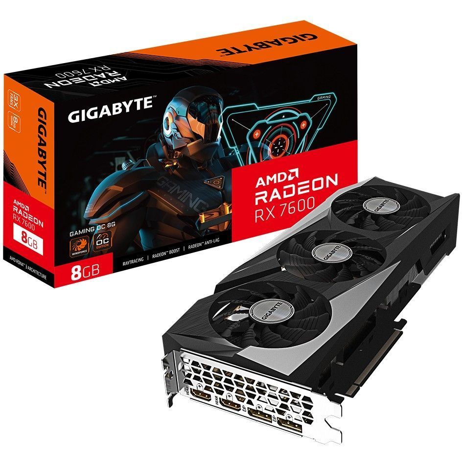 Gigabyte  RX 7600  Gaming 8 GB PCI-E 4.0