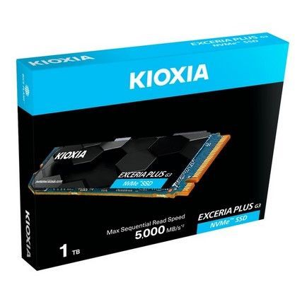 1 TB SSD Kioxia Exceria Plus G3 M.2  NVMe PCI-E 4.0