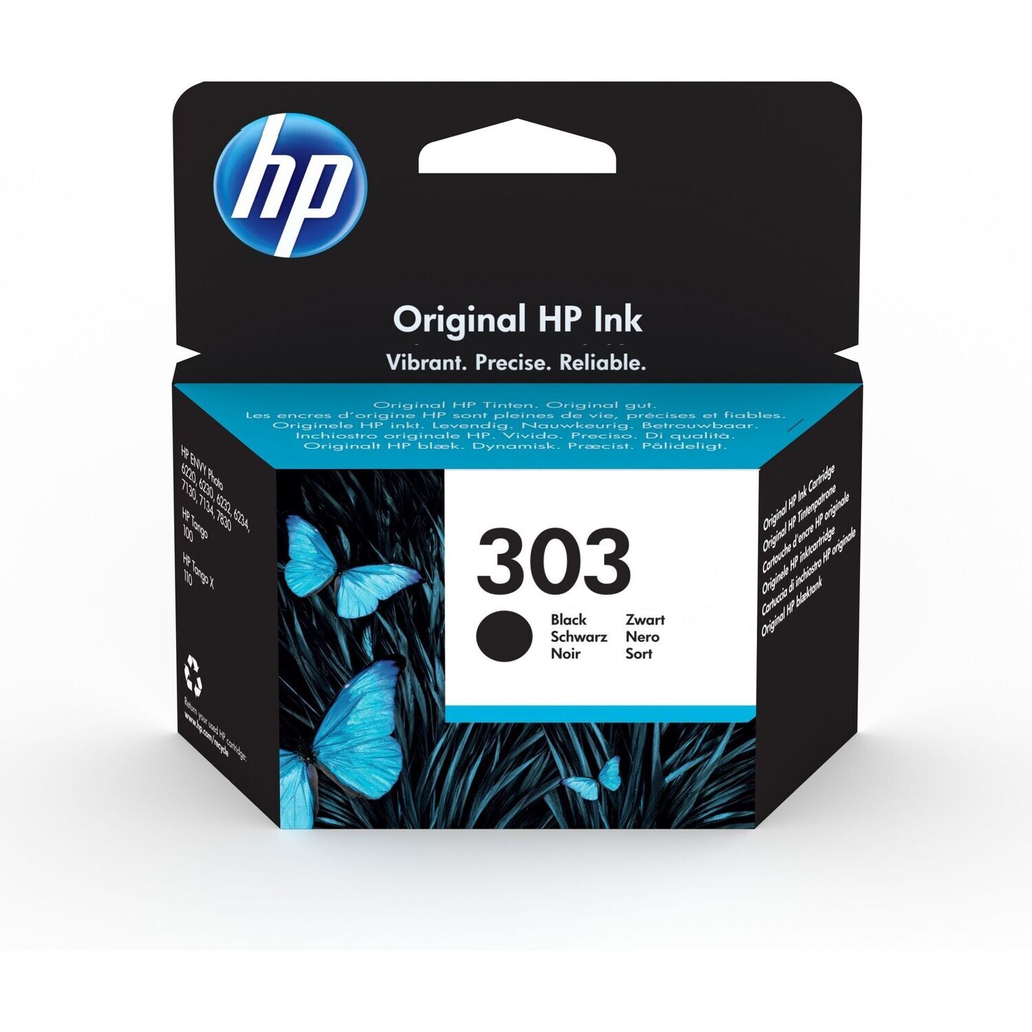HP Tintenpatrone Nr. 303 Envy 7800 Schwarz HP Tintenpatrone Nr. 303 Envy 7800 Schwarz