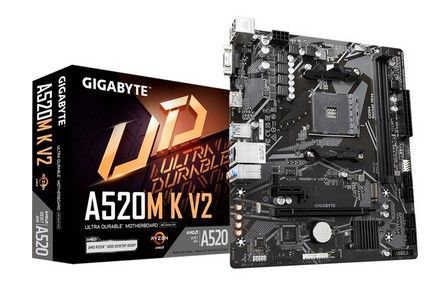 Gigabyte Mainboard A520M K V2 So. AM4
