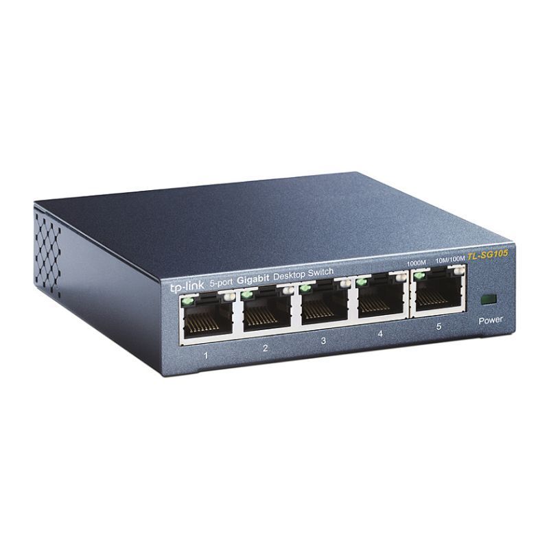 TP-Link 5 port Gigabit LAN Switch Metall Business Solution
