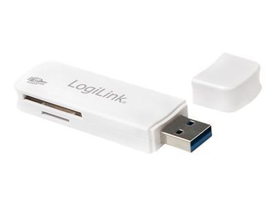 LogiLink SD & Mikro SD CardReader USB 3.0 Extern Weiß LogiLink SD & Mikro SD CardReader USB 3.0 Extern Weiß