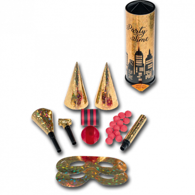 Tischbombe Partytime Gold