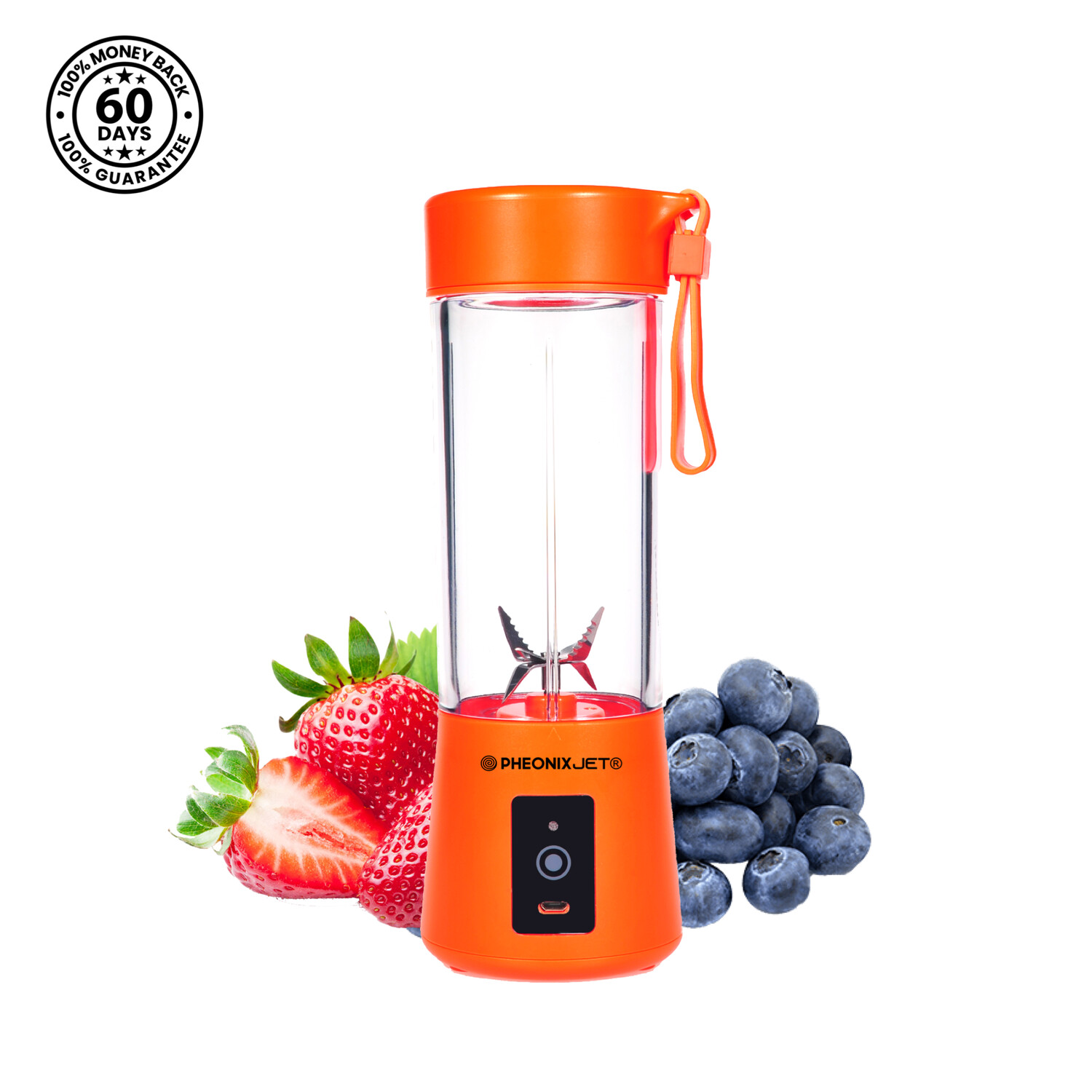PheonixJet® USB Portable Blender - ORANGE