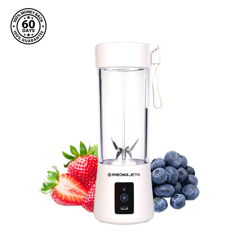 PheonixJet® USB Portable Blender - WHITE