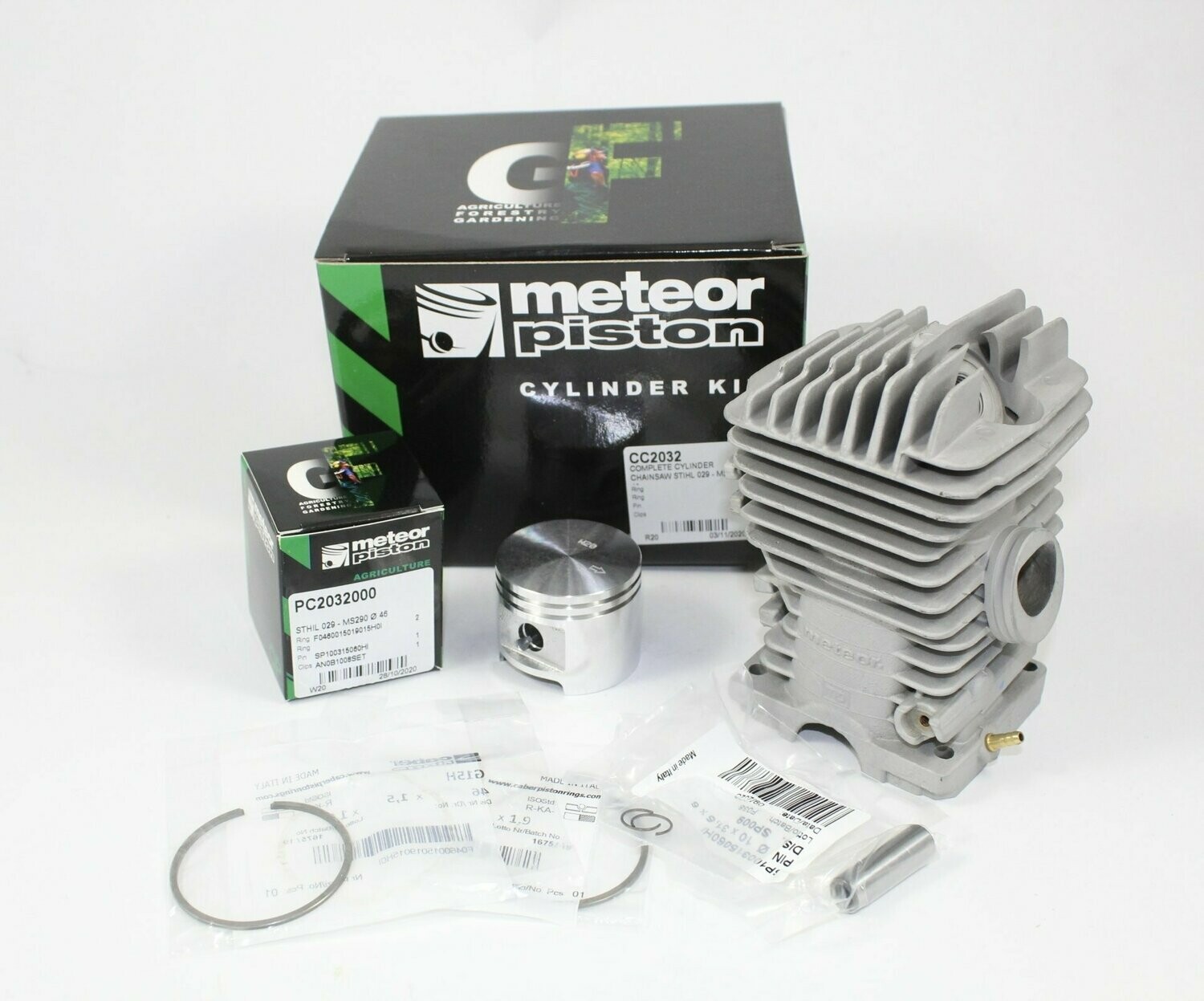 Zylinder für STIHL 039/390, 49mm Nikasil Meteor