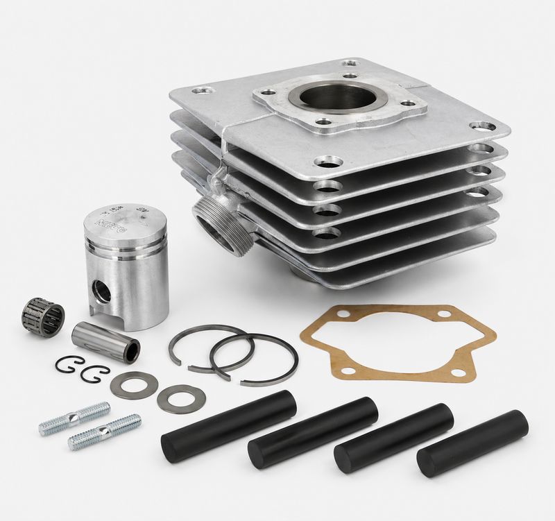 Optional zubuchbar Al Mot Zylindersatz standard 38mm 60km/h