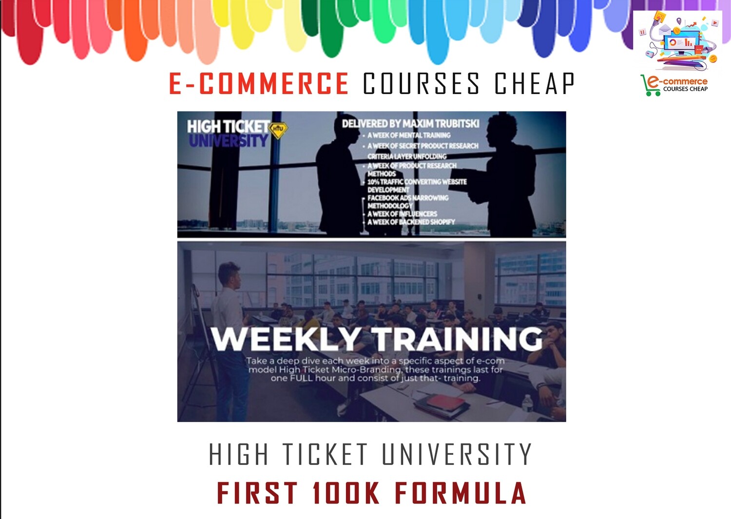 High Ticket University - First 100k Formula