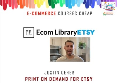 Justin Cener - Print On Demand For Etsy
