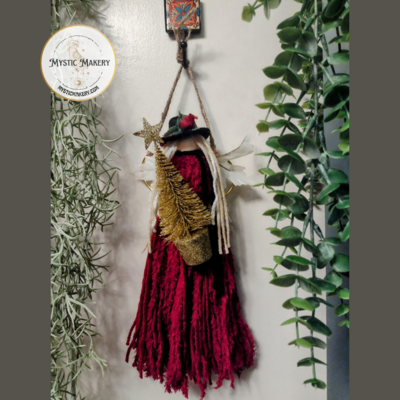 CAMMY Mystical Folk Art Yarn Doll 