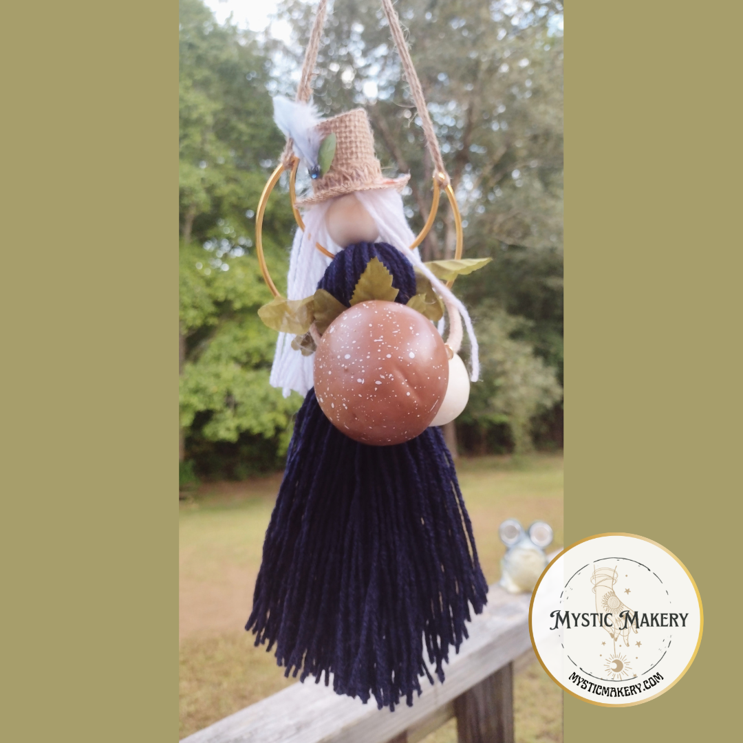 MOLLY    Mystical Folk Art Yarn Doll