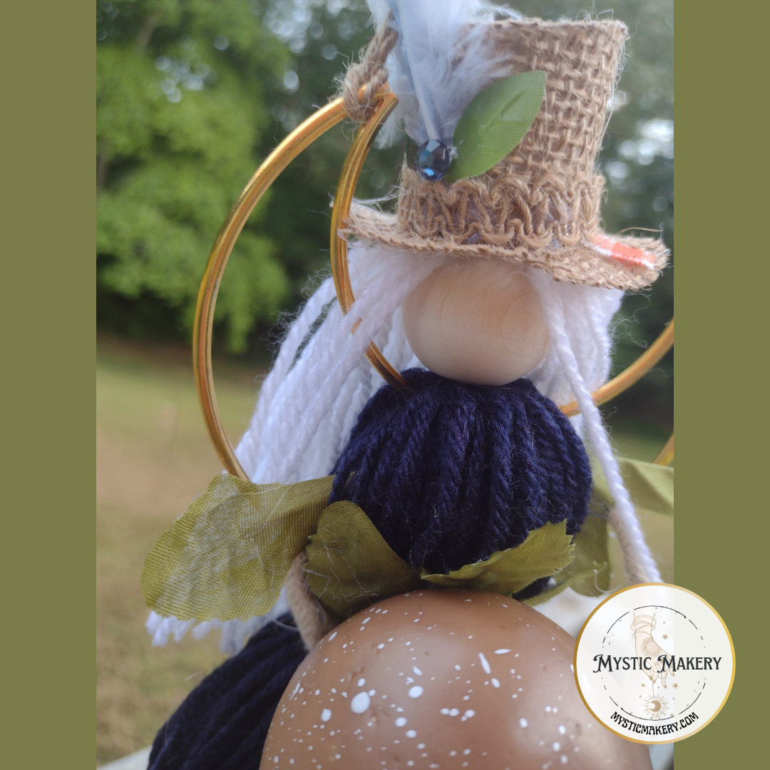 MOLLY    Mystical Folk Art Yarn Doll