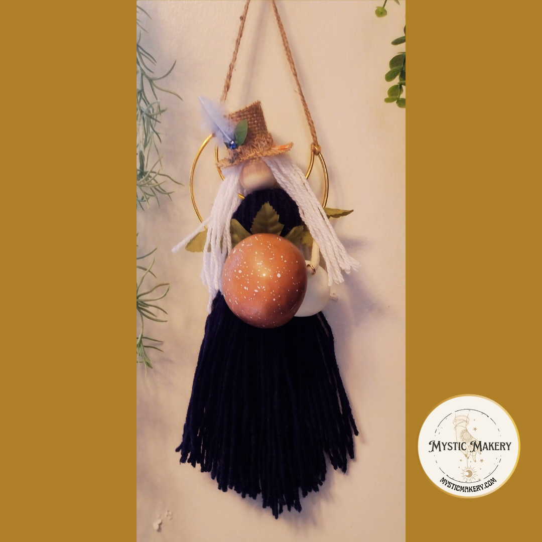 MOLLY    Mystical Folk Art Yarn Doll