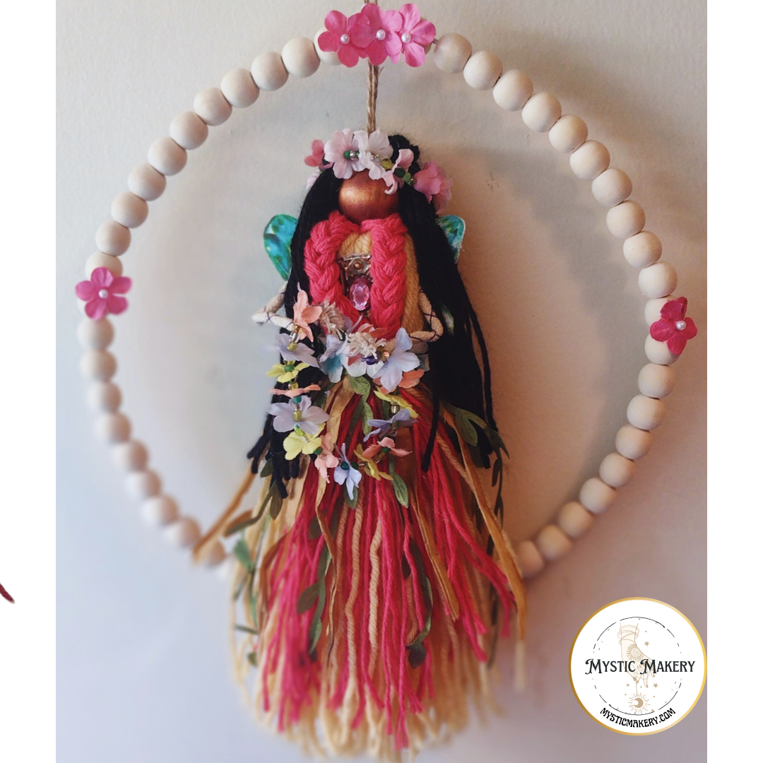 KYLANIE  Mystical Folk Art Yarn Doll