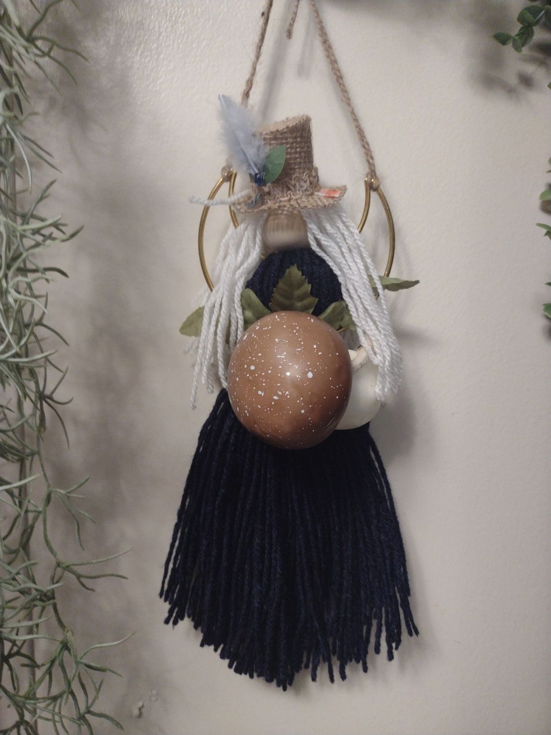 MOLLY    Mystical Folk Art Yarn Doll