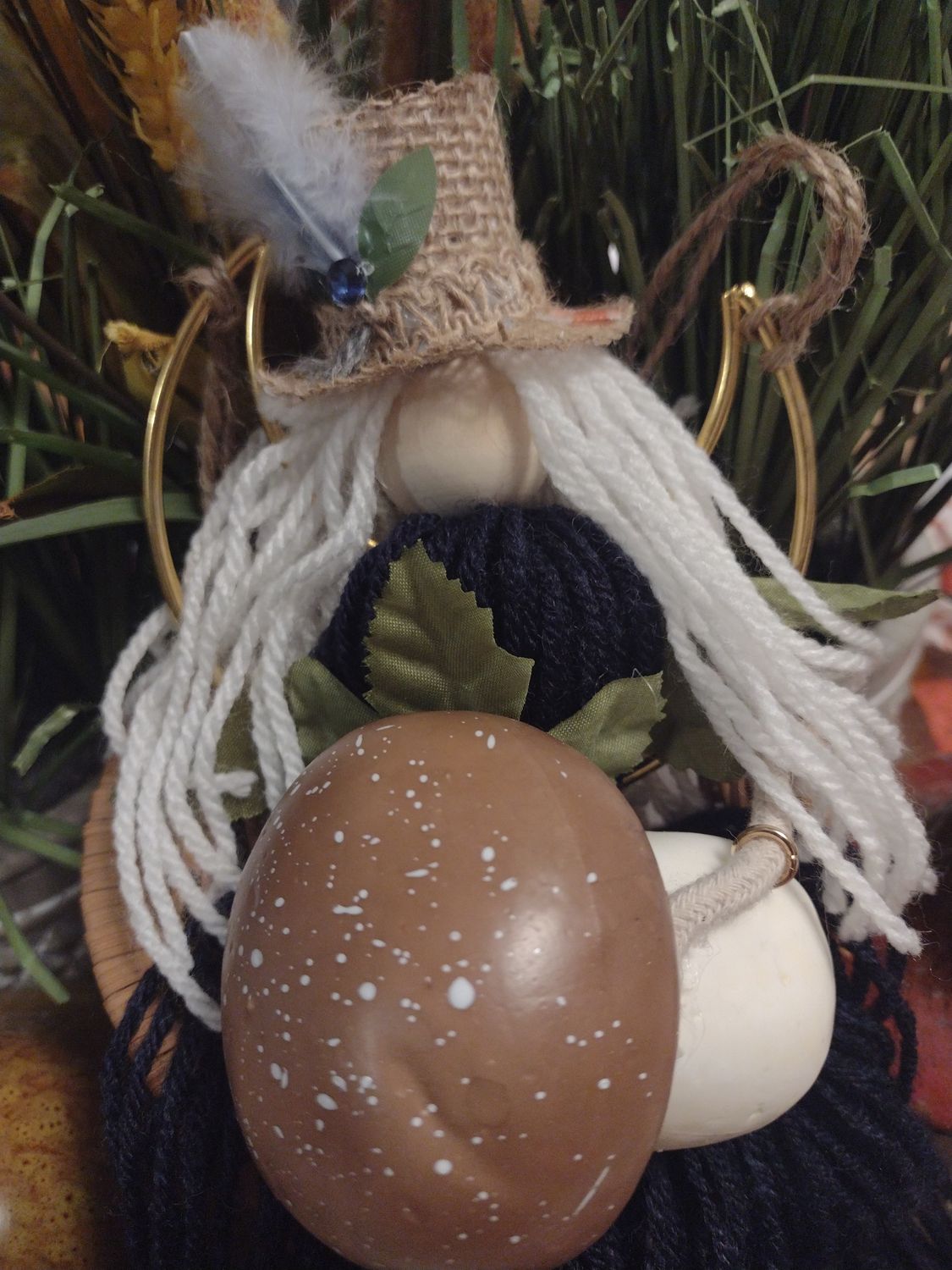 MOLLY    Mystical Folk Art Yarn Doll