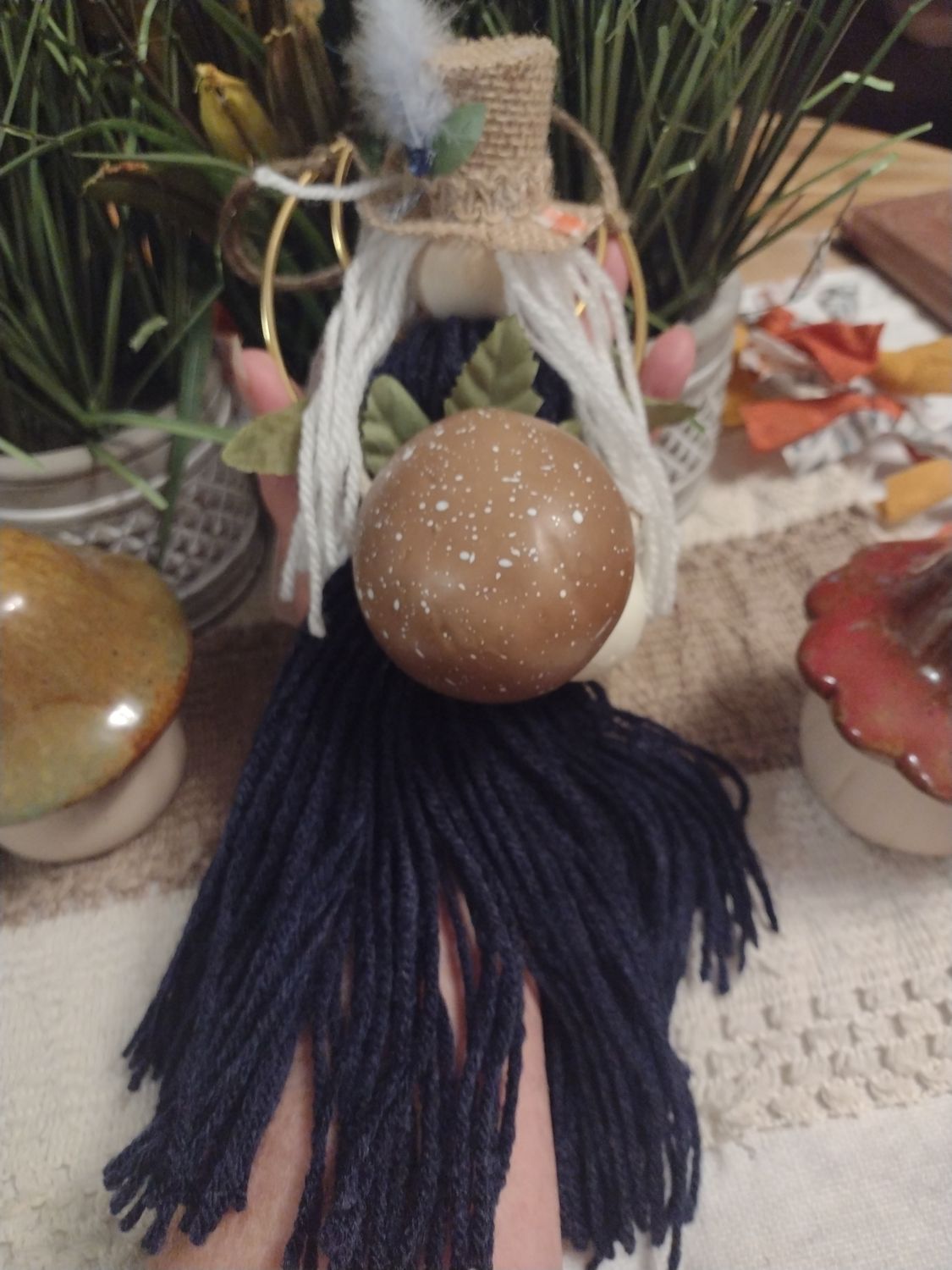 MOLLY    Mystical Folk Art Yarn Doll