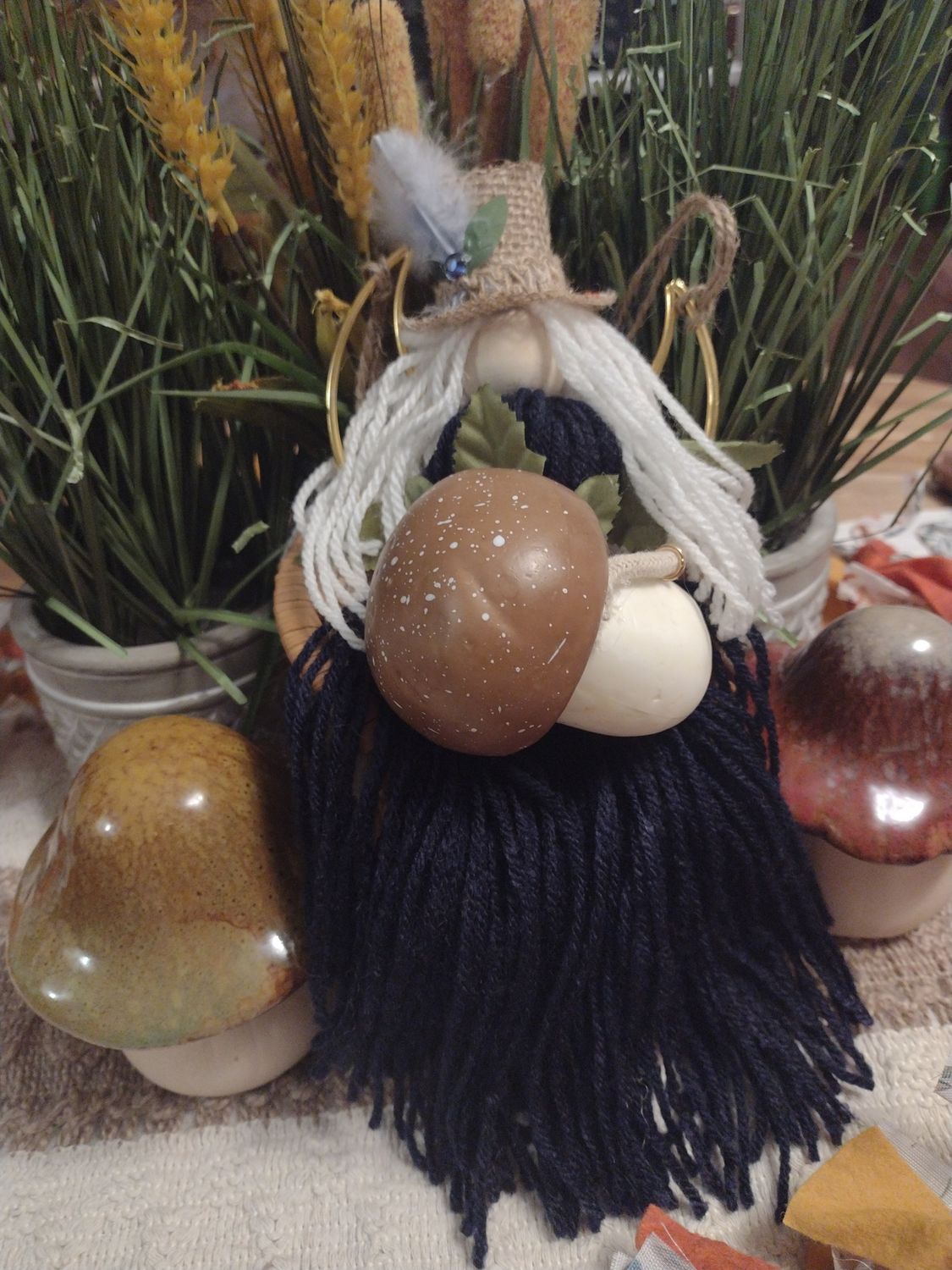 MOLLY    Mystical Folk Art Yarn Doll