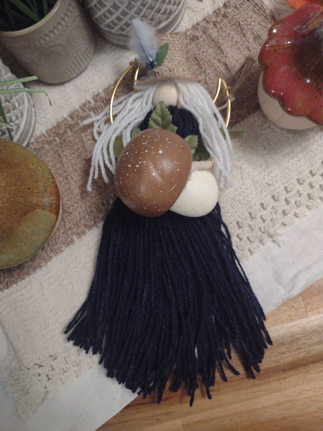 MOLLY    Mystical Folk Art Yarn Doll