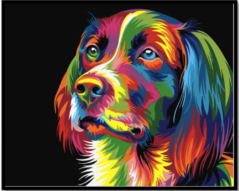 Perro Pop Art