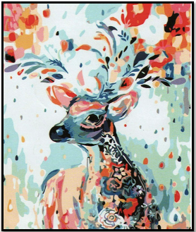 Venado Colores Mágicos