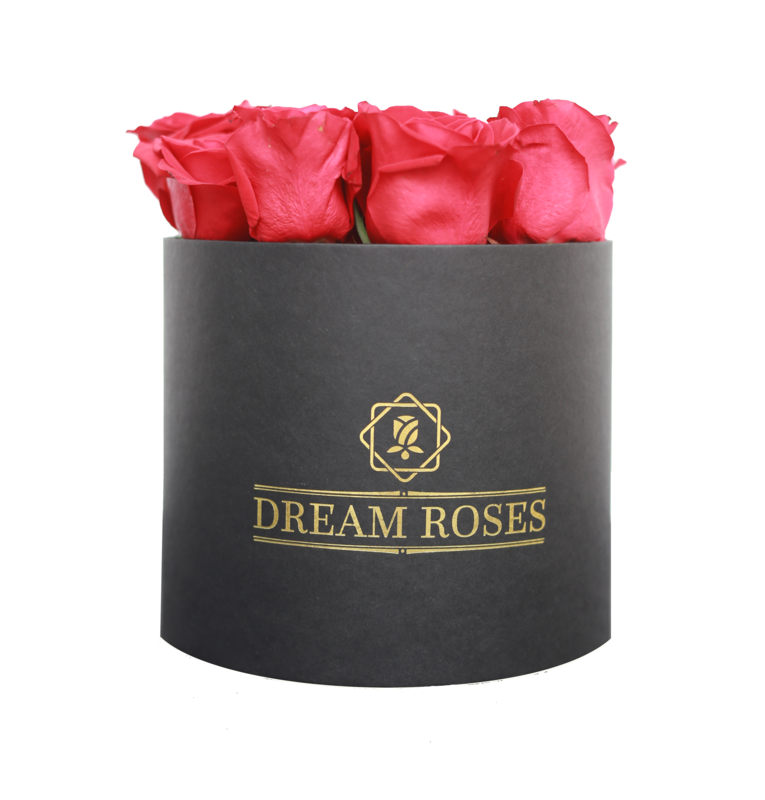 Black Elegance Red Roses