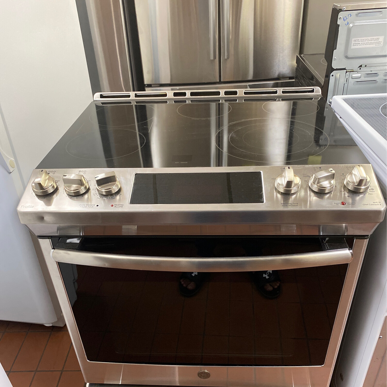 GE Slide-in Stove