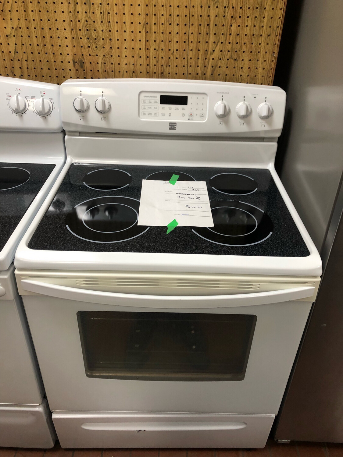Kenmore Self-Clean, Glass-Top Convection Range